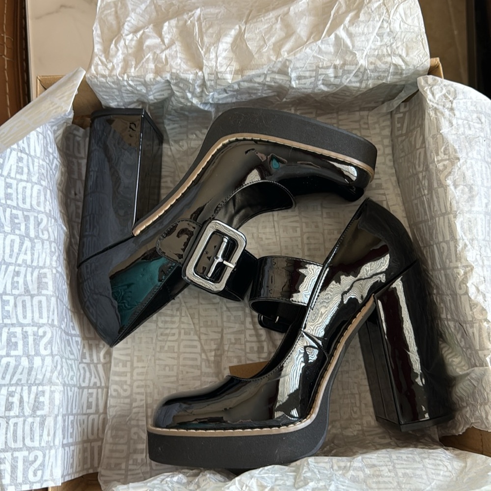 Platform Mary-Jane Heels